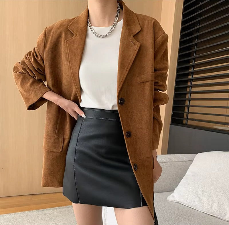 Vermara / Suede Blazer